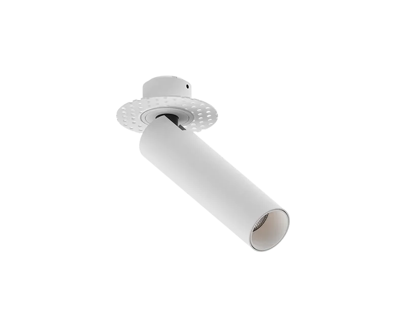 recessed spotlight 1 inch adjustable trimless