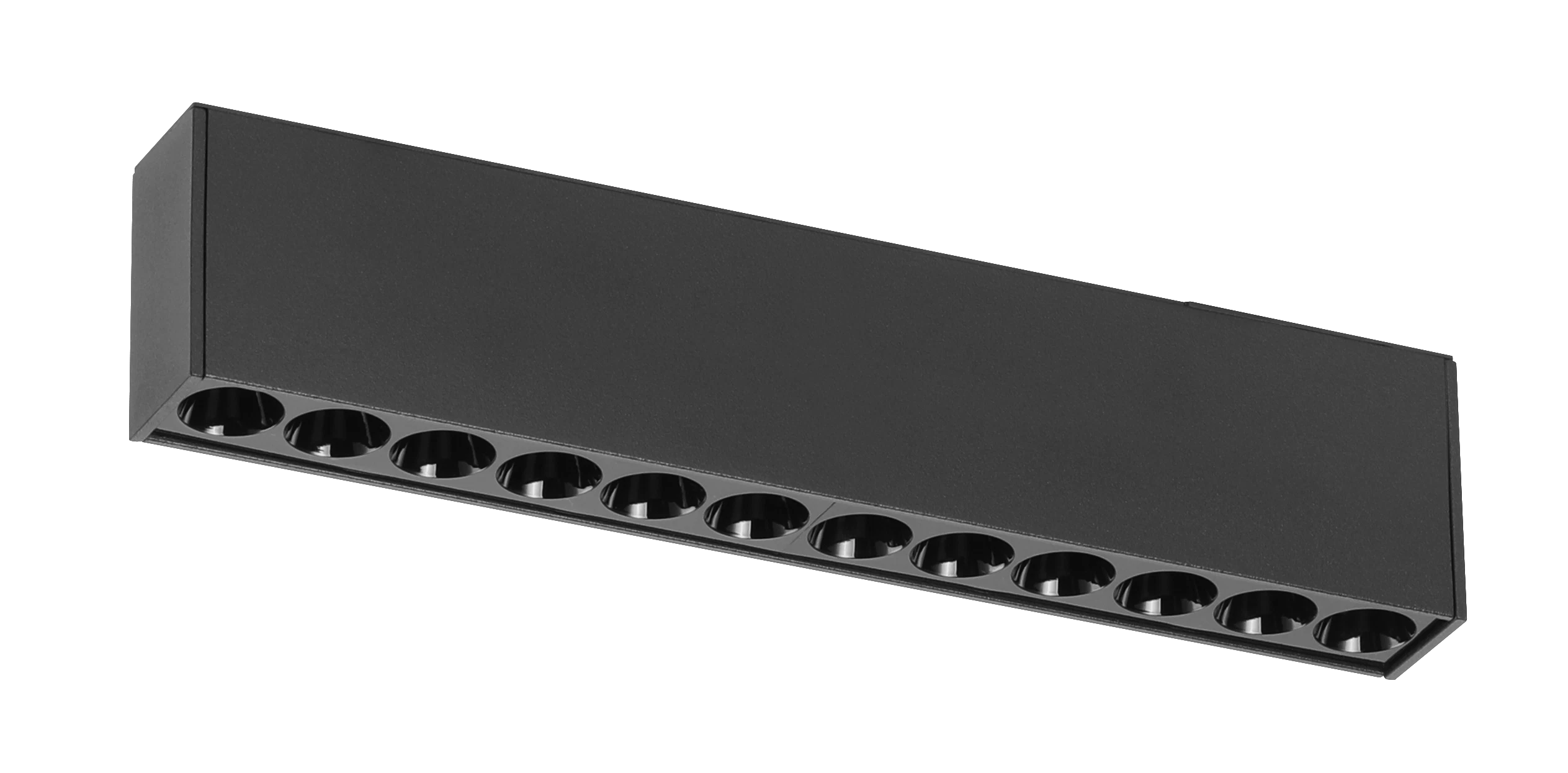 Linear Multi Spot - Standard Track - Black, 16W