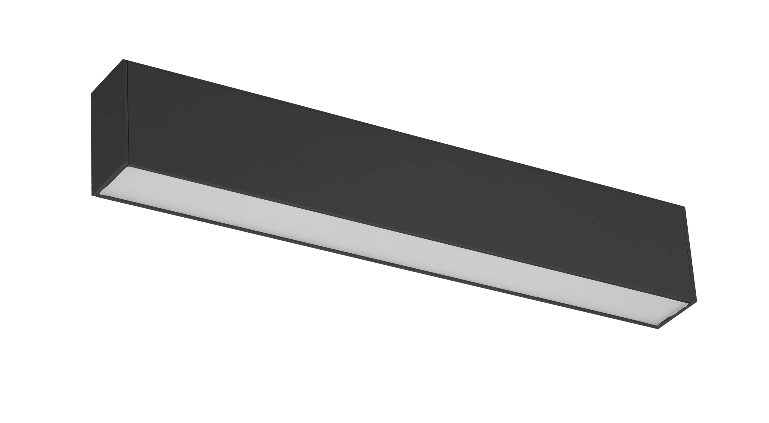 Linear Diffuser - Standard Track - Black, 26W