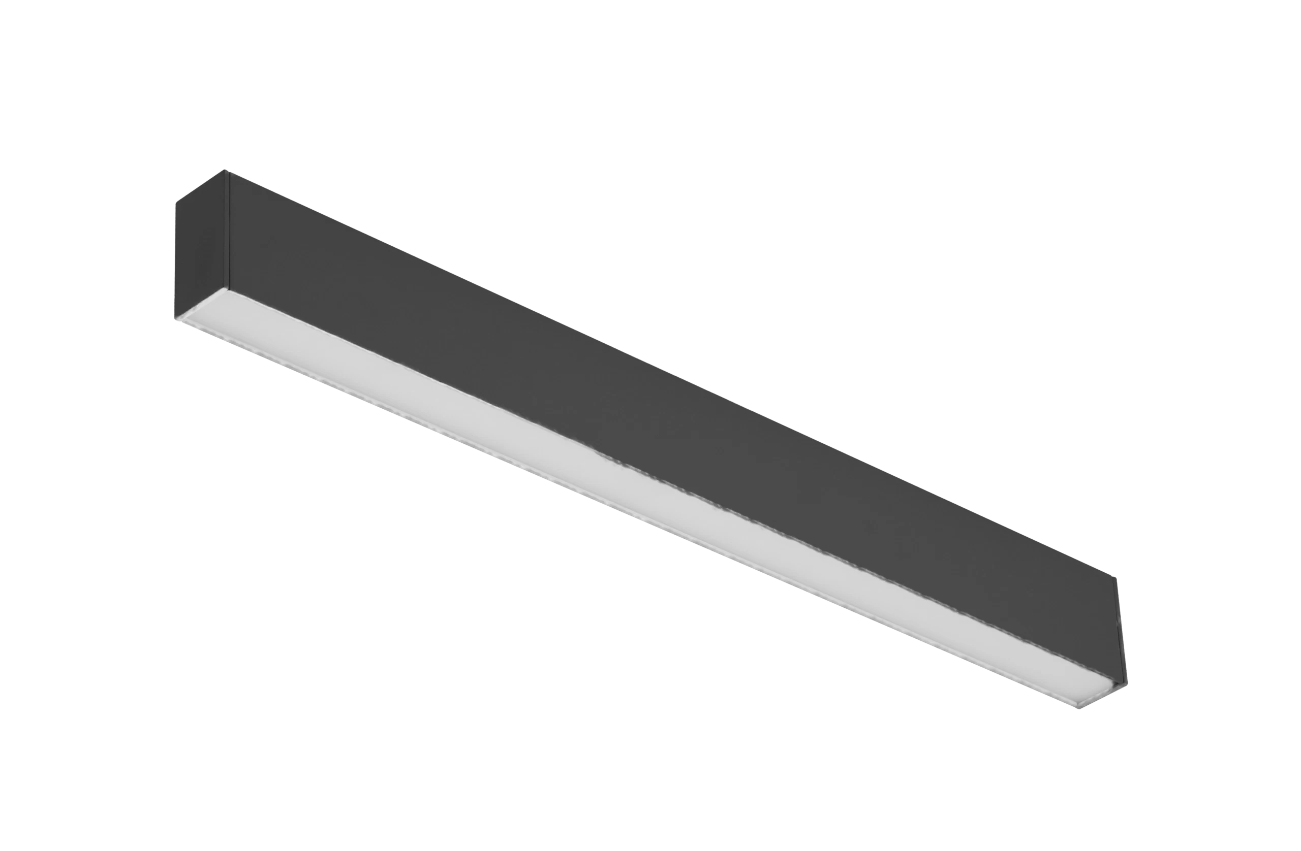 Linear Diffuser - Standard Track - Black, 39W