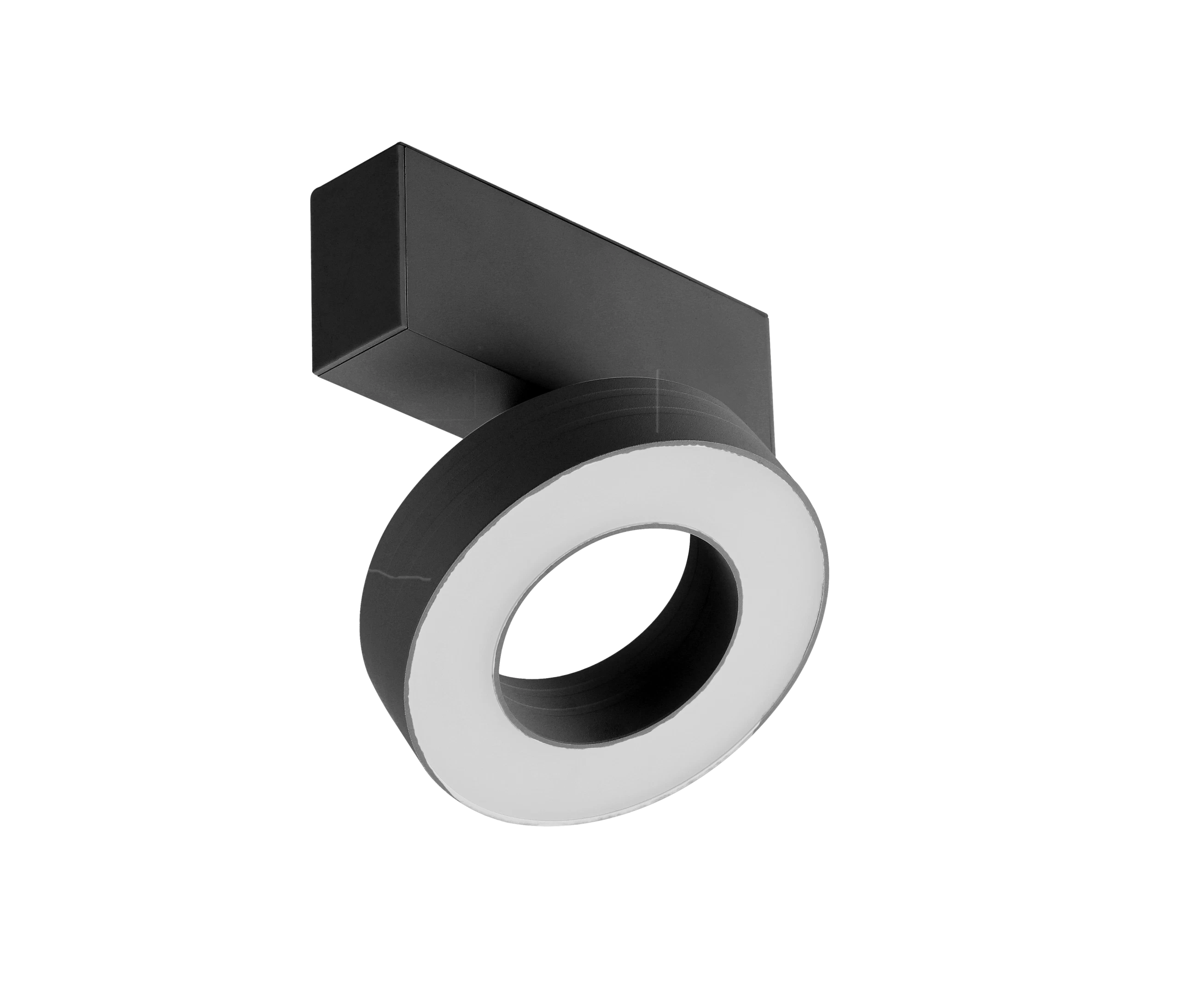 Halo Diffuser Attachment - Standard Track - 12W, Black