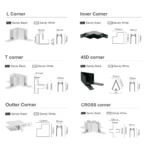 Track Corner Connectors