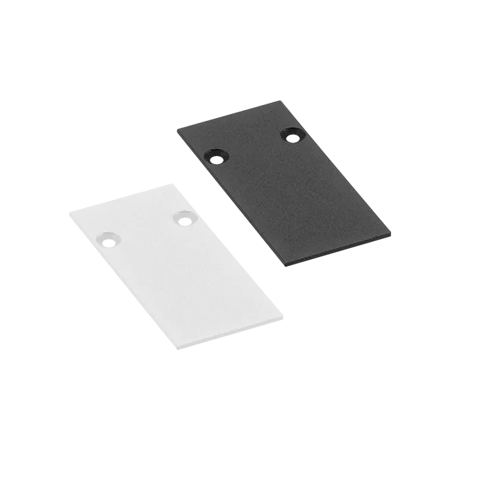 mounting cover plates in black and white finishes