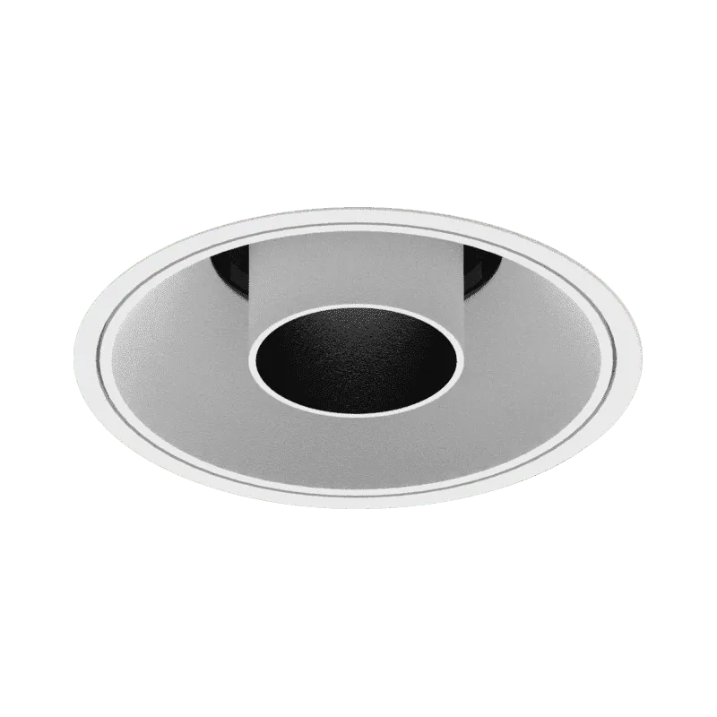 3-inch recessed adjustable spotlight with trim and trimless options