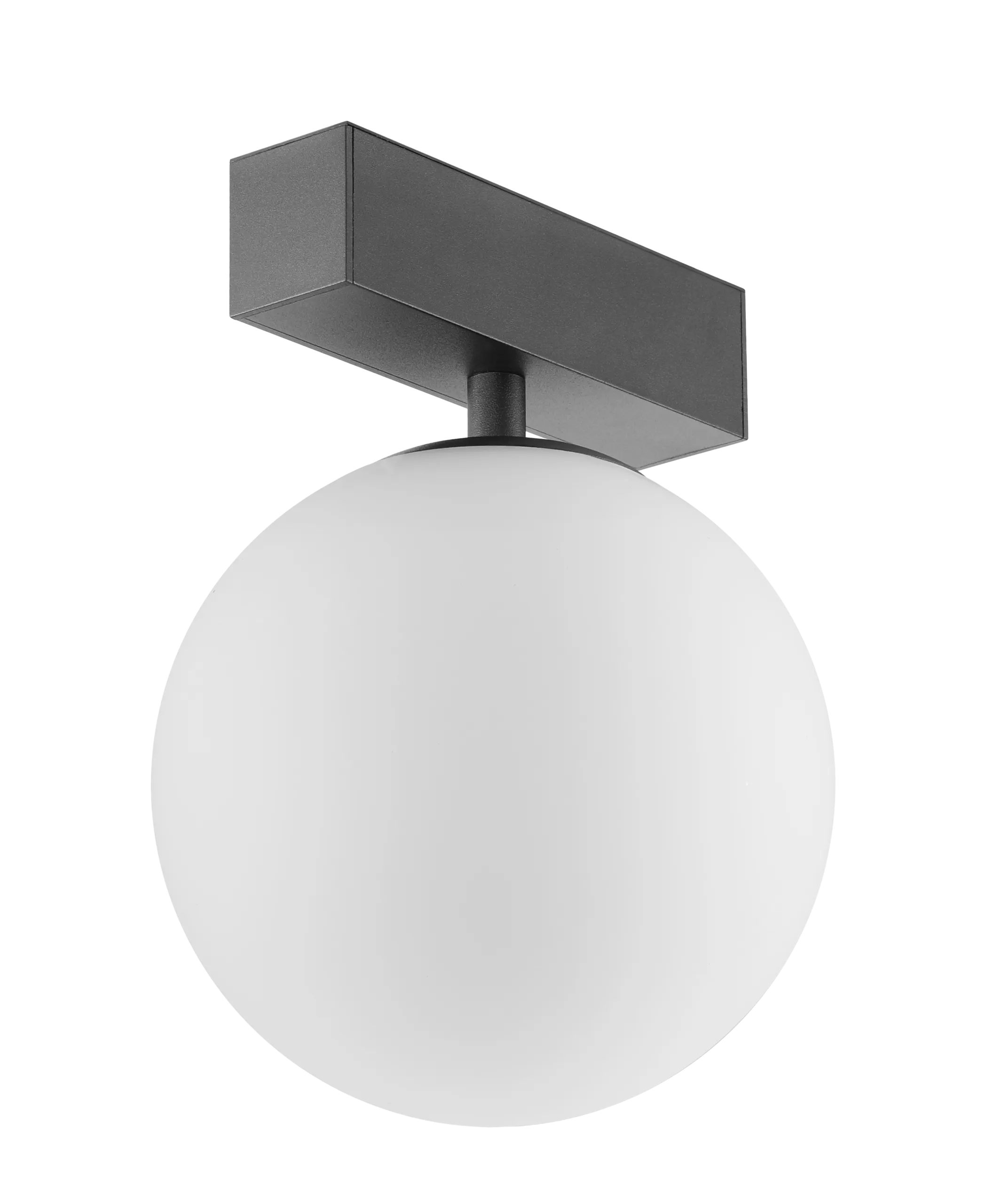 surface mounted globe ceiling light fixture