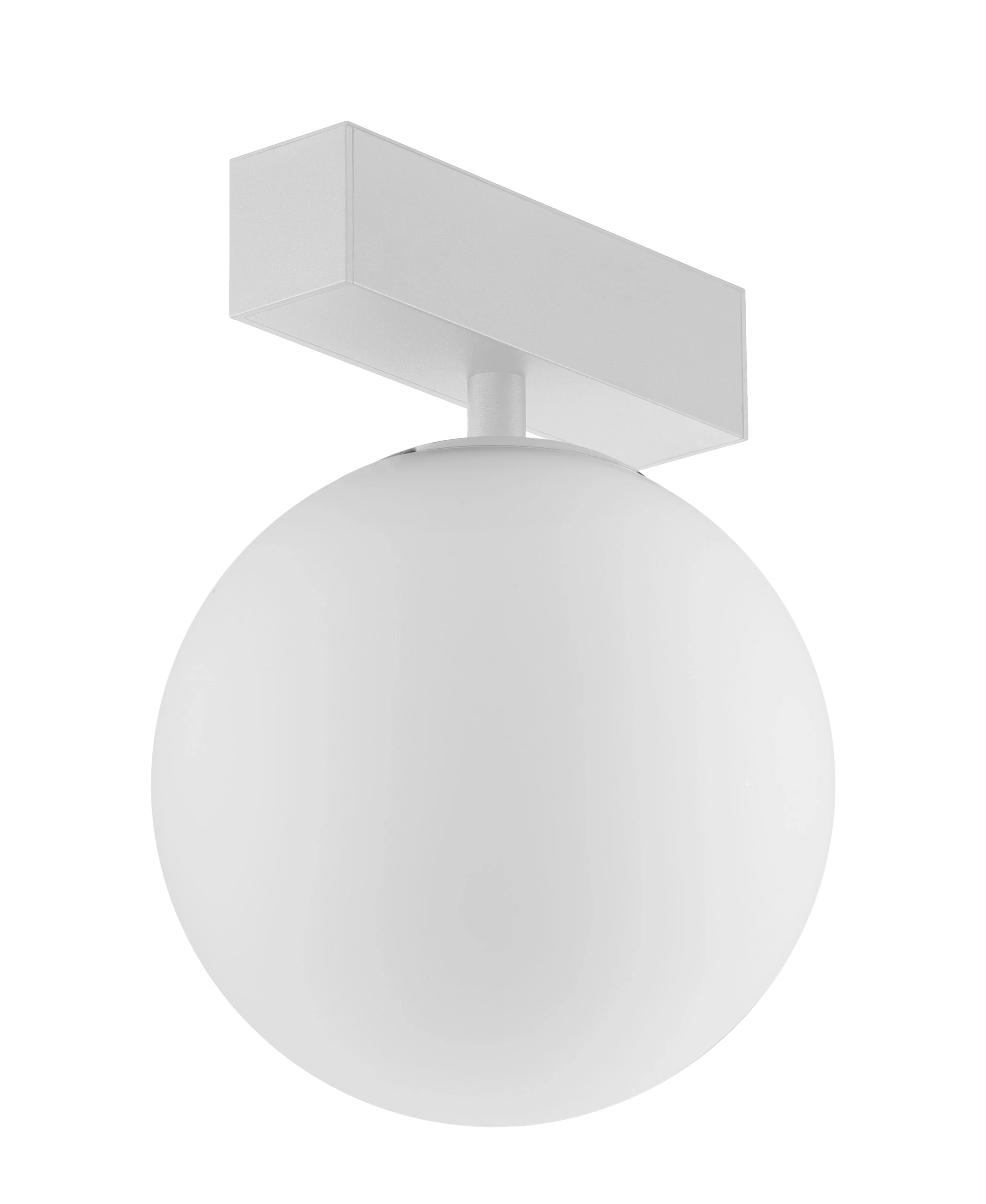 Globe Attachment - Standard Track - White