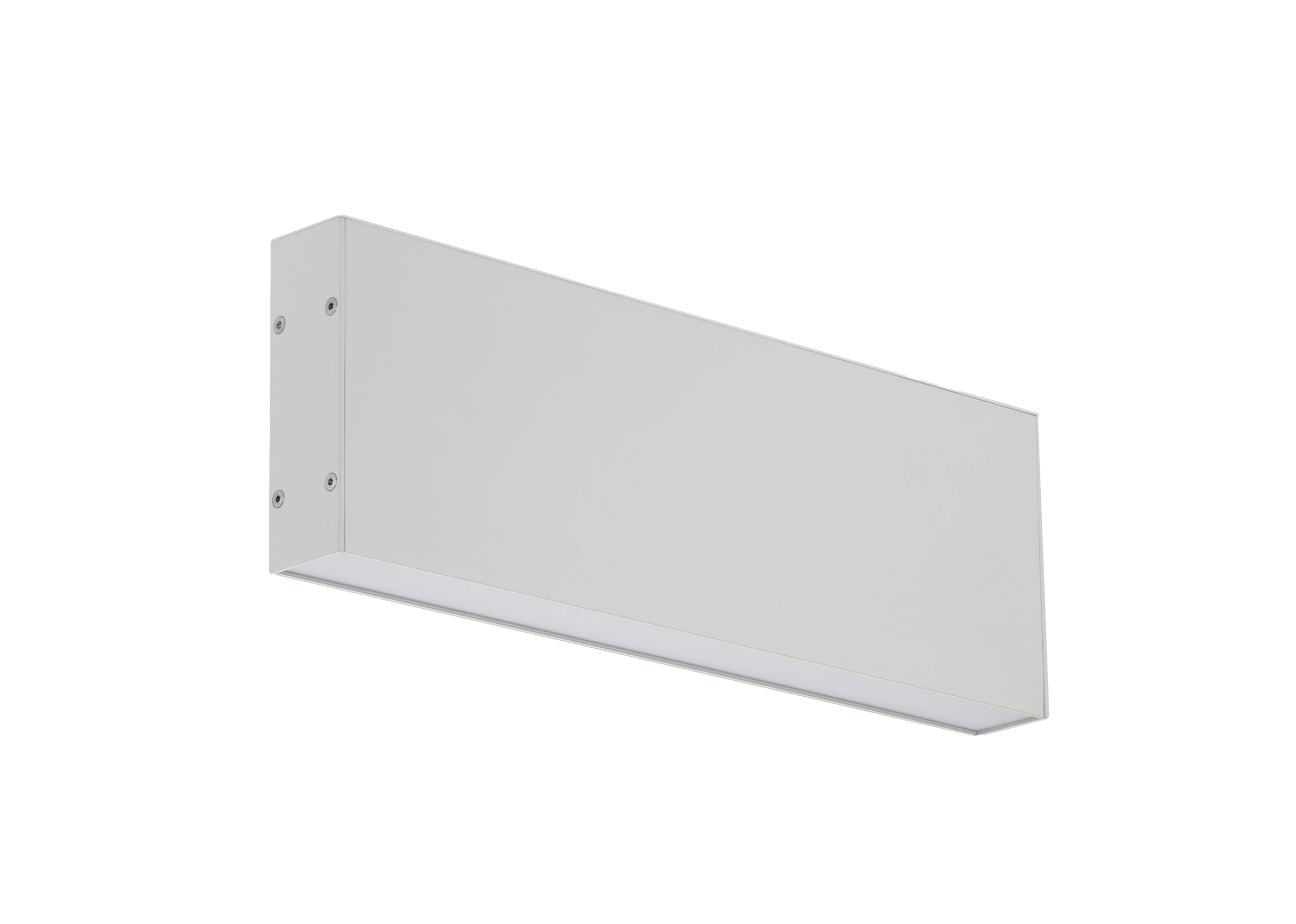 Protruding Linear Diffuser - Standard Track - White