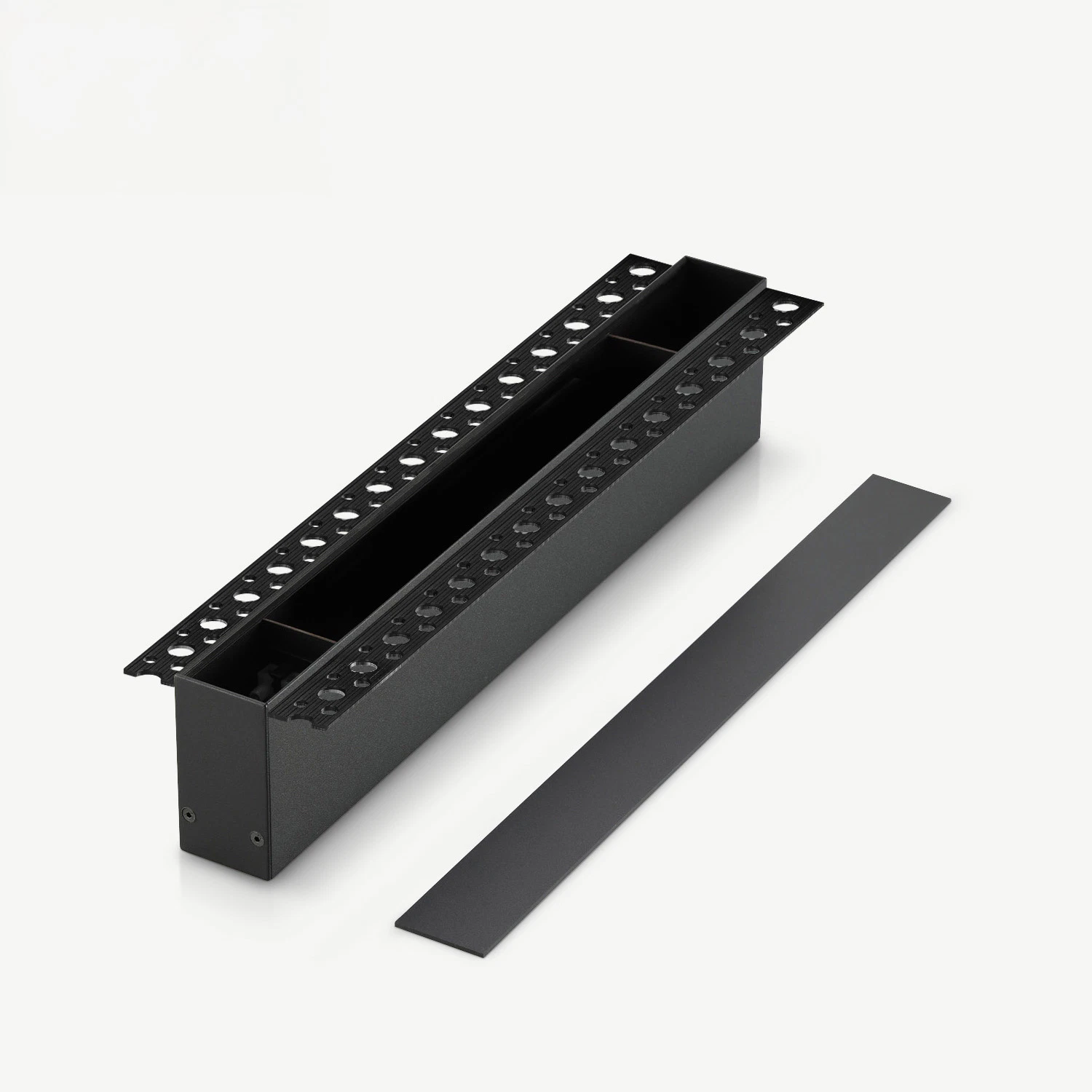 Track Driver Box - Standard Track - Black, Recessed