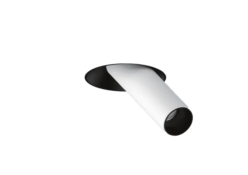 3-inch recessed spotlight with extendable adjustable body