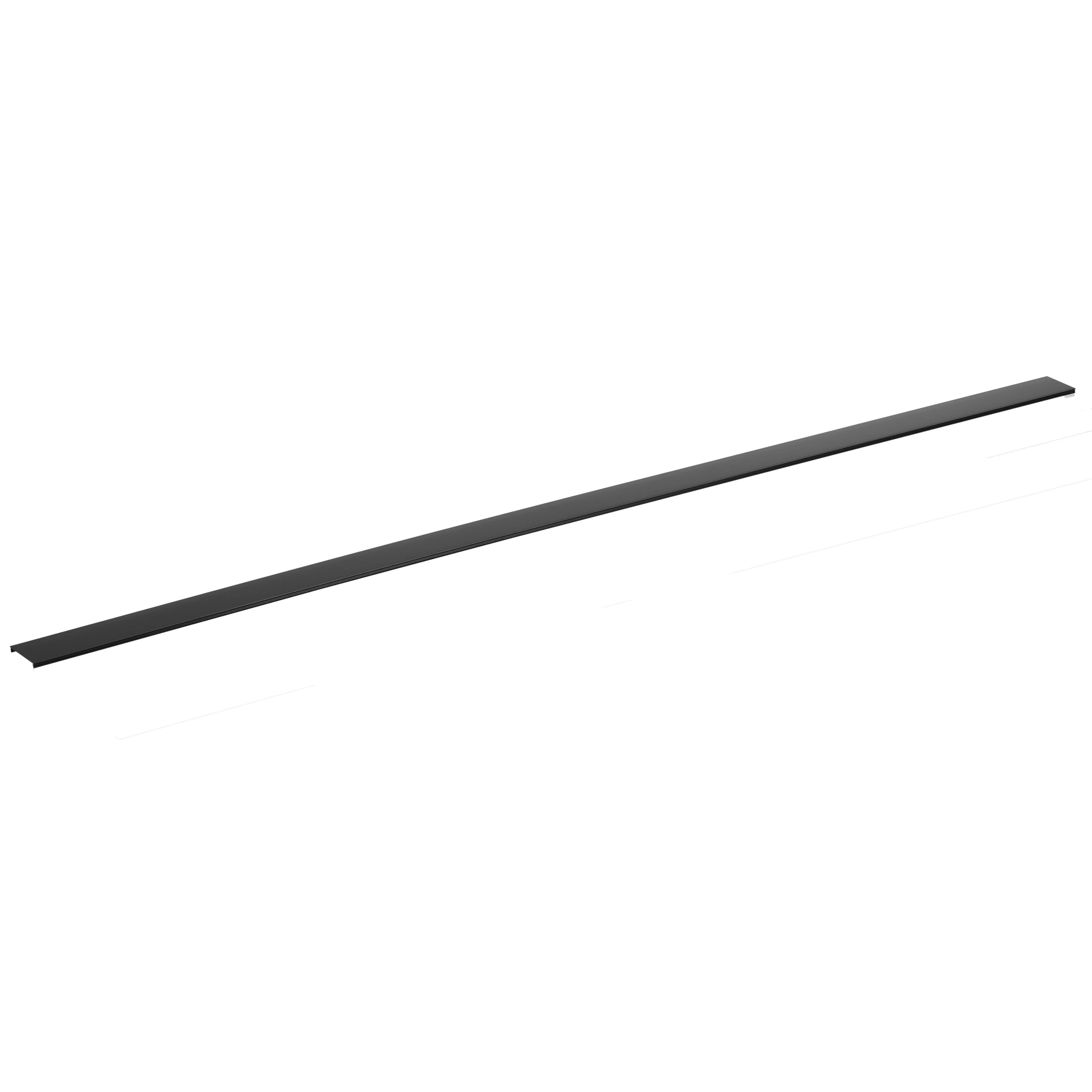 Track Cover - Standard Track - Black, Trimless