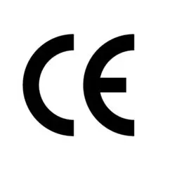 CE certification mark for electrical lighting product
