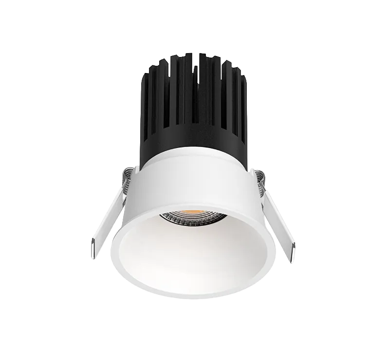Round recessed LED downlight for modern ceiling lighting