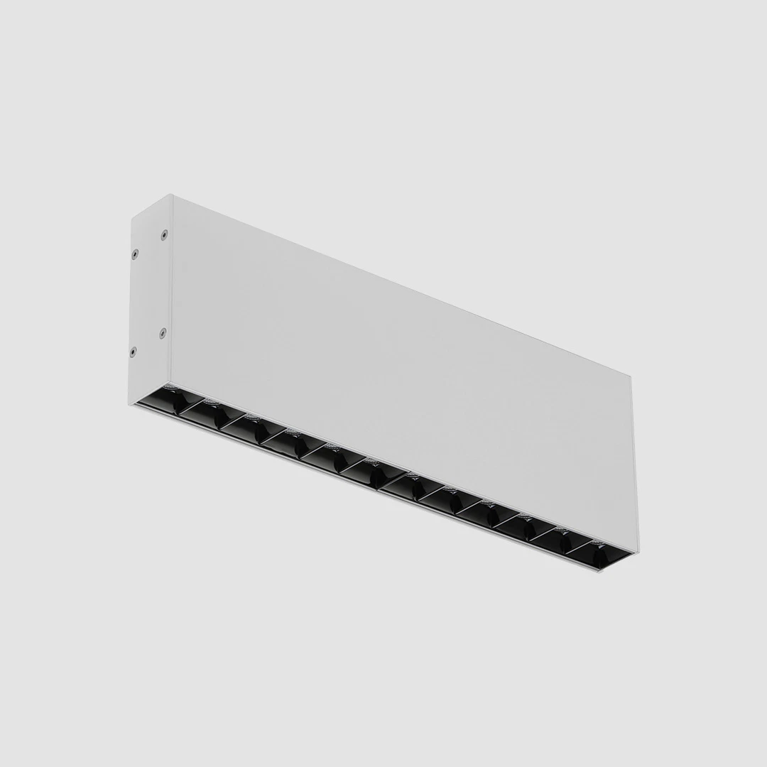 Protruding Linear Multi Spot - Slim Track - White, 12W